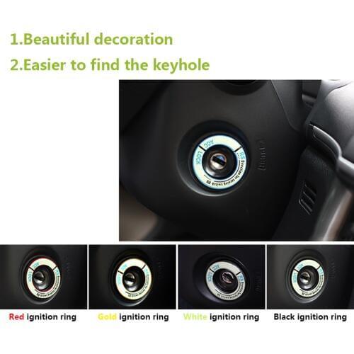 2017 High Quality Car Ignition Key Ring Luminous Car Sticker Key cover for Honda municipal Accord Fit CR-V Automotive exterior