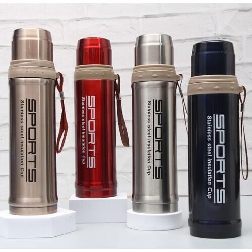750ML Thermos Vacuum Flasks Temperature 304Stainless Steel Hot Water Bottle Travel Coffee Mug Tea Milk Mug Thermo Cup