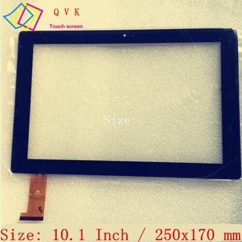 Black 10.1 Inch P/N DH-1081A1-PG FHX tablet pc capacitive touch screen glass digitizer panel Free shipping