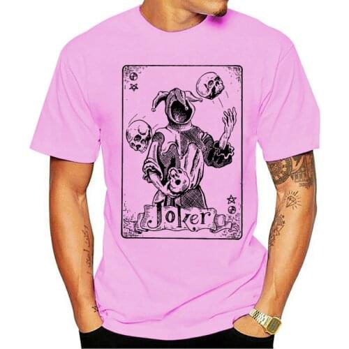 Joker T Shirt Swap Playing Card Jester Ace Spade King Queen Hearts Tattoo Tee