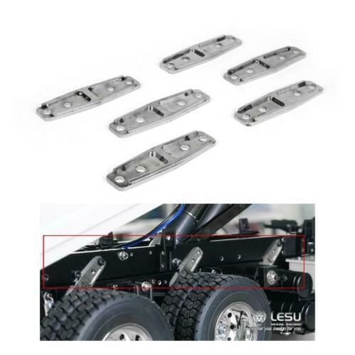 LESU Assembly Connect for Chassis Rail Vice Beam 1/14 Tamiya RC Dumper Truck 6*4 TH04739