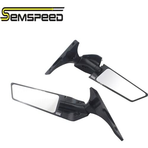 Modified Motorcycle Rearview Mirrors Wind Wing Adjustable Rotating Side Mirrors For RC200 RC250 RC390 2016-2019 2020 2021 Newest