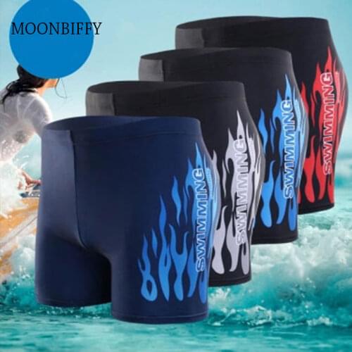 MOONBIFFY Men's Swim Shorts