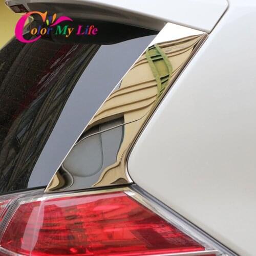 Color My Life Car Rear Light Lamp Cover Taillight Lamp Shell Trim Sticker for Nissan X-trail Xtrail T32 2014 - 2020 Accessories