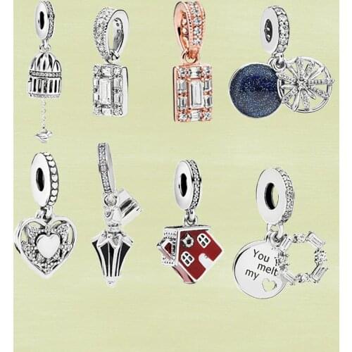 2021 New High-quality 925 Sterling Silver Fashion Pendants, A Variety Of Cute Pendants Bring A New Experience, DIY Pendants