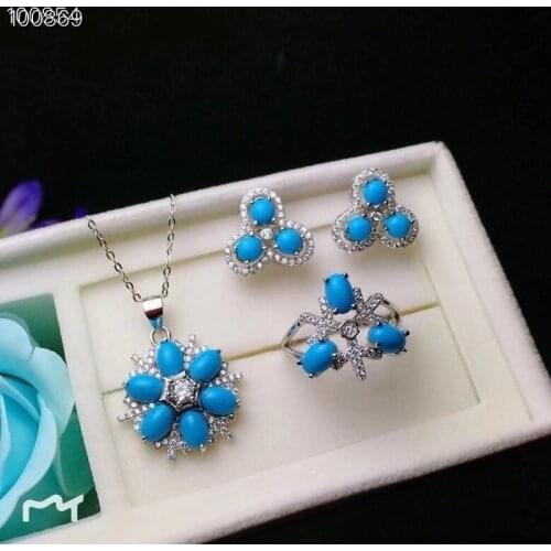 Jewelry Gift Necklace/Earrings Jewelry Sets Fashion Full Green Stones High Quality Vintage Women Dress Accessories