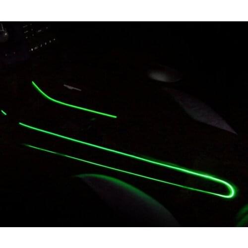 For Tesla Model 3 Central control armrest atmosphere lamp APP control color storage box ambient light lossless installation