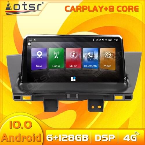 128G Android Video Multimedia Car Cassette Auto Radio Tape Recorder Stereo Player For Peugeot 3008 5008 GPS Navigation Head Unit