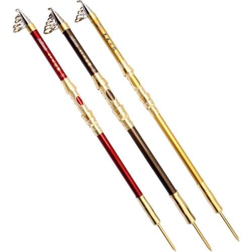 2021 Spinning Fishing Rod Travel Sea Pole 2.1m 2.4m 2.7m 3.0m 3.3m 3.6m Carbon Telescopic Fishing Rod and reel combo set