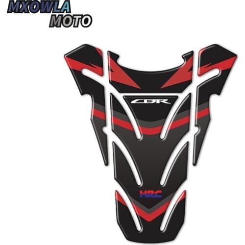 3D Carbon-look Motorcycle Tank Pad Protector Decal Stickers Case for CBR 250RR 600RR 900RR 1000RR 650F 500R Fireblade