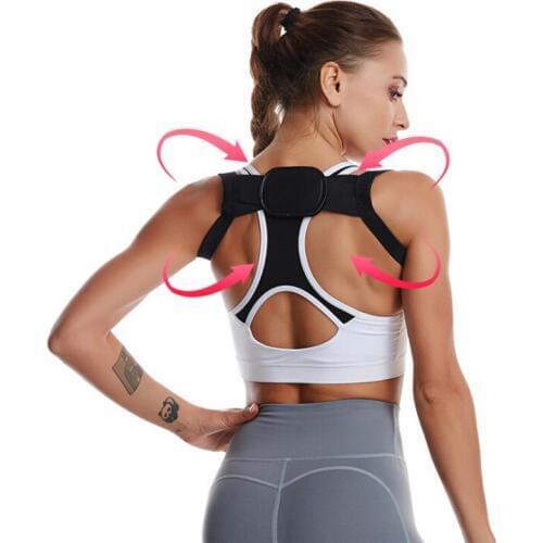 Posture Corrector Back Brace Adjustable Shoulder Support Belt Strap Posture For Women Body Health Care Sports Protective Bands