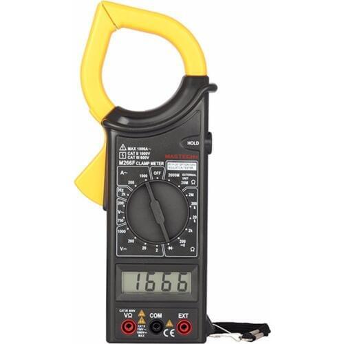 MASTECH M266F AC Ammeter Clamp Meter Digital Multimeter Voltmeter Ohmmeter Frequency Electrical Test Multimetro Diagnostic-tool