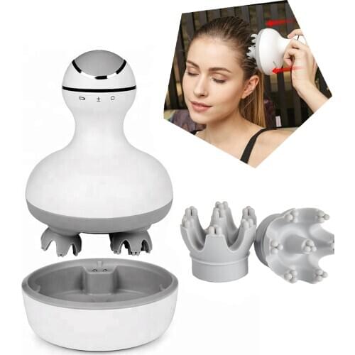 2020 New Arrival 3D Electric Head Massager Vibrating Scalp Promote Blood Circulation Hair Growth Electric Scalp Massager