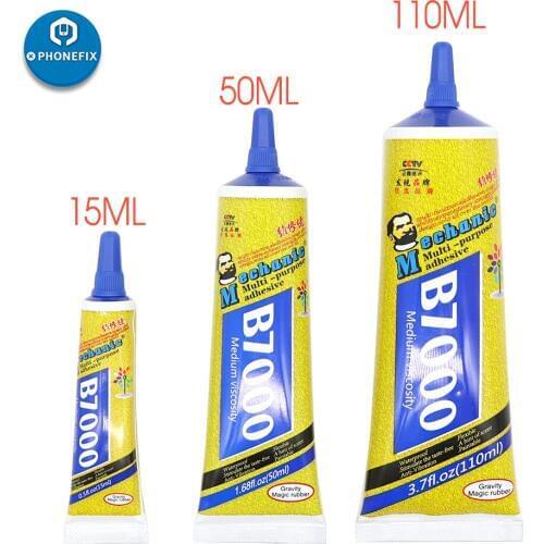 Mechanic Adhesive Glue B7000 T7000 E8000 Multi-Purpose Super Glue Mobile Phone LCD Touch Screen Adhesive Clear Liquid Glue