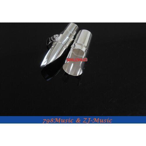 G1 Model -Professional Metal Soprano Saxophone Mouthpiece Silver Plated