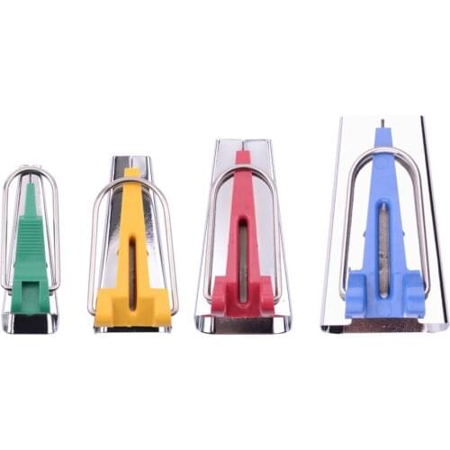 Sewing Bias Tape Makers Set Fabric Patchwork Binder Pull Tube DIY Cutting Tool