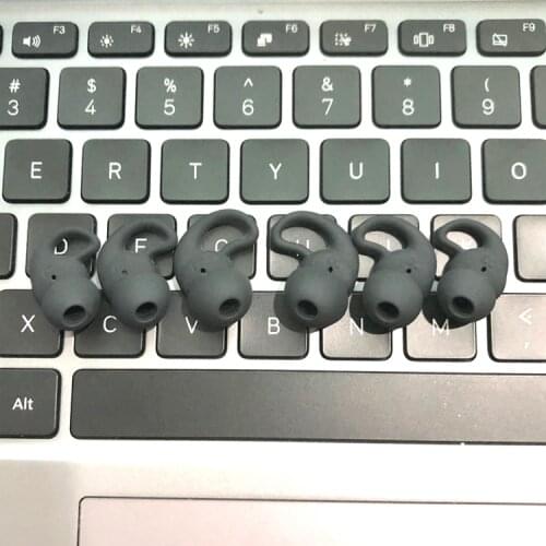 New Earbuds Gel Earbud Tips for Meizu EP63 Wireless Bluetooth Earphone Replacement Eartips Earbuds Earhook S/M/L