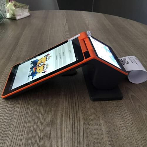 ZKC PC900S Mobile Android pos portable terminal with NFC reader/7inch tablet 1GB RAM, 8GB ROM Memory android pos terminal