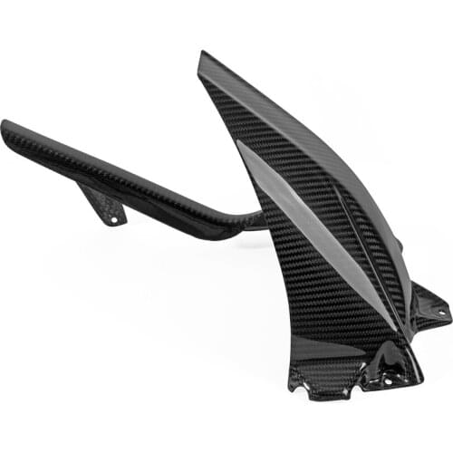 100% Carbon Fiber Rear Hugger Chain Guard Rear Fender with chain Cover For S1000R S 1000R S1000RR 2014 2015 2016 2017 2018