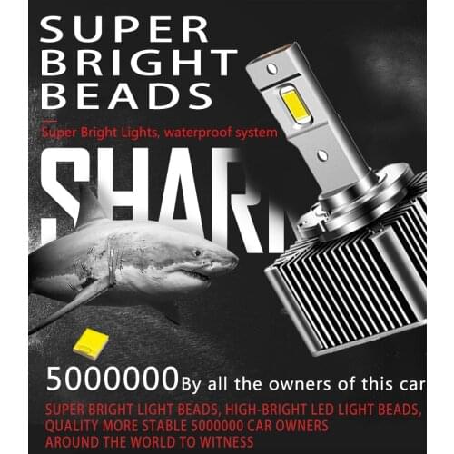 ZTCJL CSP Car Led Headlights D1S D3S 6000K White Super Bright 35W/bulb Auto D2S D4S Light Built-in Led Driver for Automobiles