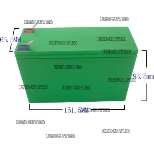 12V7Ah 8Ah10Ah12Ah Replace lead-acid batteries for lithium battery case electric sprayer battery special plastic box