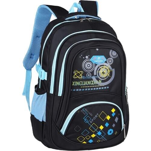 2021 New large Children School Bag Kids Book Bag Waterproof Backpacks For Teenage Boys School Satchel Mochilas stock clearance