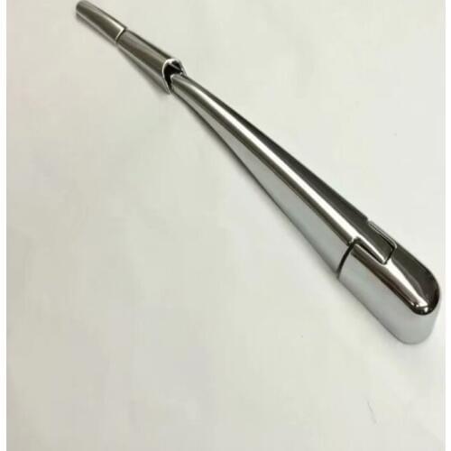 For Nissan Leaf 2018 Car Accessories Styling Chrome Windshield Chrome Rear Wiper Covers Rear Wiper Trim Car Sticker 4pcs