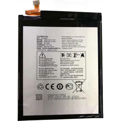 1PCS New 100% High Quality TLP040M1 Battery for Alcatel TLP040M1 Replacement mobile phone Battery Battereies Battery