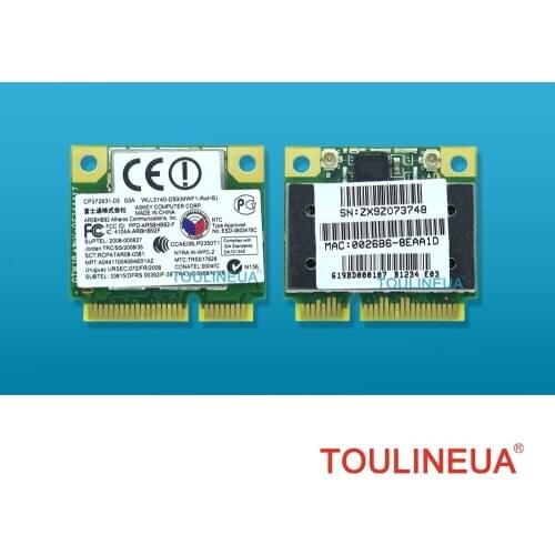 AR5BHB92 AR9280 Dual-Band 2.4G/5GHz 802.11a/b/g/n 300Mbps WiFi Wireless Network Card free drivers on Mac OS