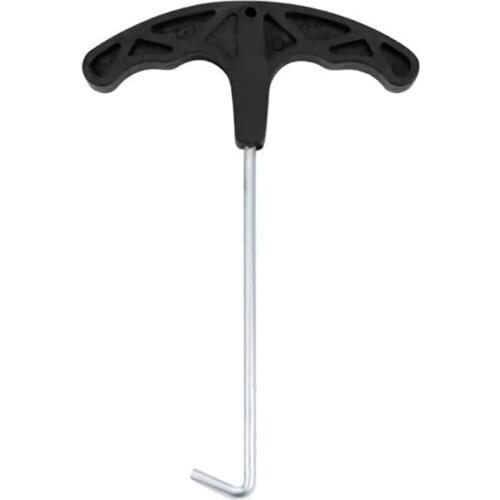 E56D Outdoor Mat Trampoline Pad Hand Pull Tool Springs with 1 T-Hook Jumping Bed Spring Fix Repair Metal T-Hook,Set of 11