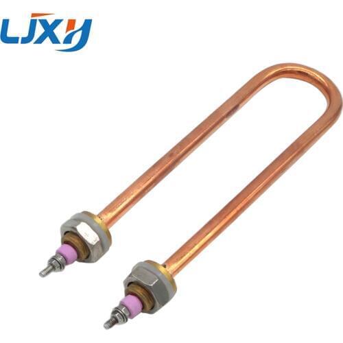 LJXH U Shaped AC220V/380V M16 Thread Electric Tubular Copper Water Heater Element 1KW/1.5KW/2KW/3KW/4KW