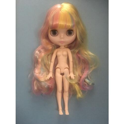 Colorful hair high quality Naked blyth doll joint body fashion BJD 30cm 1/6 best kids toys for girls