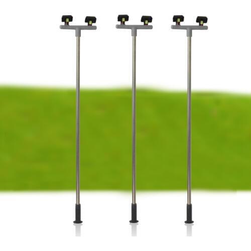 Scale Model Light Street Lamp Sand Table Stadium Building Road Layout Moss Micro Landscape Train Square Overhead Diorama