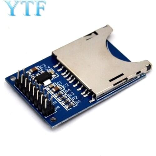 Reading and writing module SD Card Module Slot Socket Reader ARM MCU
