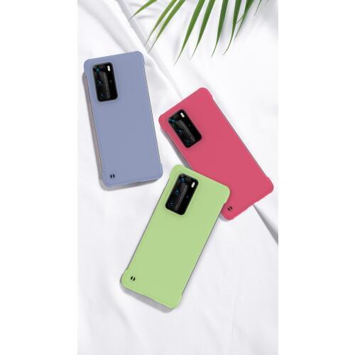 New Silicone Rimless Case For Huawei P40 P30 Lite P20 Mate30 Pro Mate20x Cover For Honor V30 30s 20 9A Nova5 5i 5t 8x 9x Pro Max