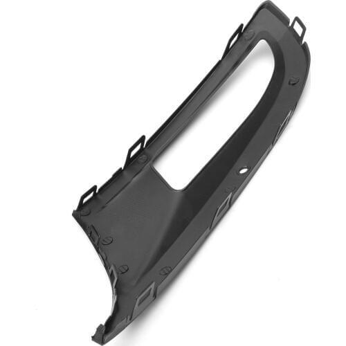 Plastic Fog Light Surround Trims For VW For POLO MK5 6R 2009-2015 Front Bumper Fog Light Grille Cover Black Grilles Trim