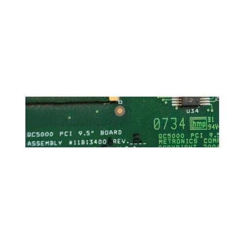 Industrial equipment board METRONICS ETCH SIDE QC5000 PCI 11B134006 11B13402 11B13401