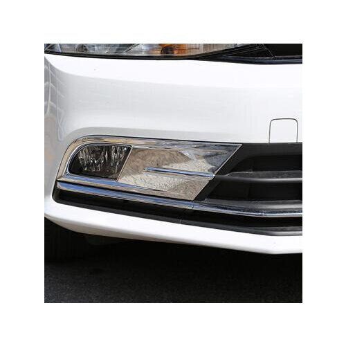 For JETTA MK6 SAGITARFree Shipping High Quality ABS Chrome Front Fog lamps cover Trim Fog lamp shade asdf