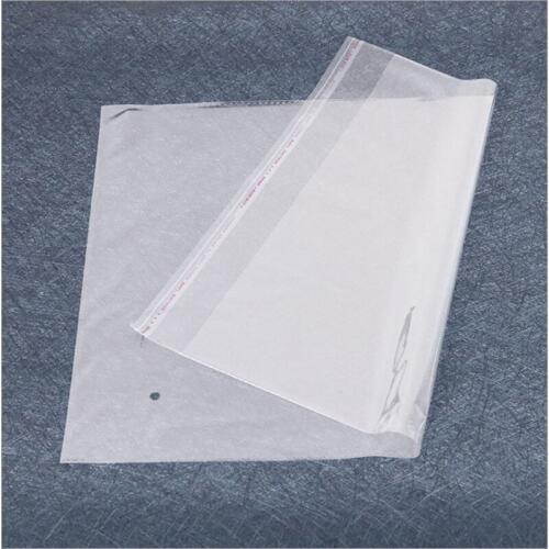 Clear Resealable Cellophane/OPP/Poly Transparent Plastic Bags For Storage Self Adhesive Seal Packaging bags for daily supplies