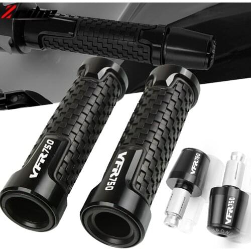 For HONDA VFR750 VFR750F VFR750R JRLRC30 VFR 750 750F 750R 1988-1997 Motorcycle 22mm Handlebar Grips Ends Handle Bar Grip End