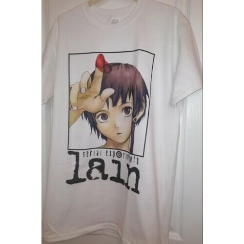 Serial Experiments Lain T Shirt Science Fiction Anime Ergo Proxy Texhnolyze R232