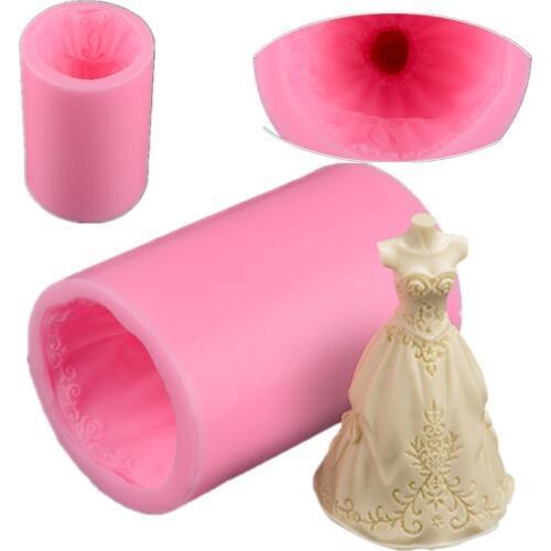 Angel shaped food safe silicone candle molds nontoxic silicone mold for DIY soap and candle clay molds for wedding Decoration