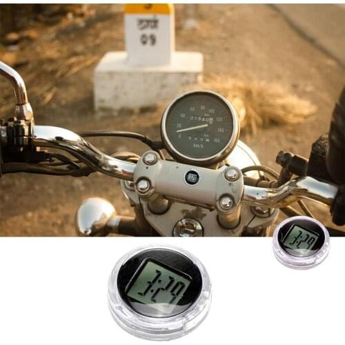 Universal Motorcycle Clocks Watch Waterproof Motorbike Moto All ATV Suit Clock Clock TDZ001 Mount Moto Watch Colorful Digit Q4U2