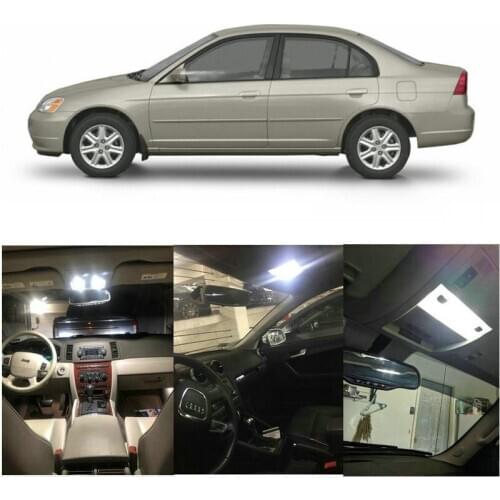 Interior Led lights For 2003 Honda Civic Element Insight S2000 License plate light Dome Light Map Light