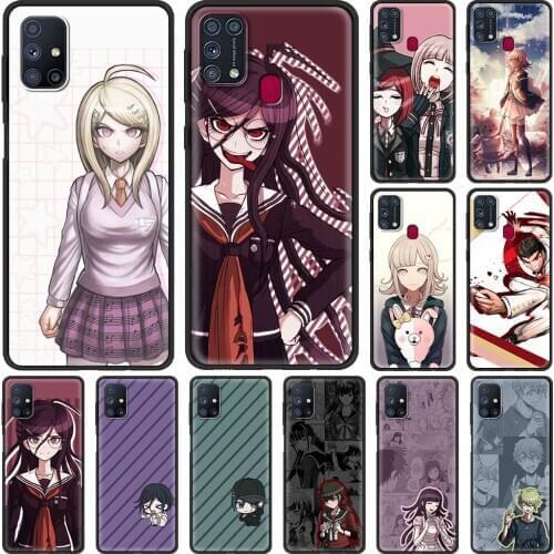 Danganronpa monokuma Phone Case For Samsung Galaxy M31s M30s M31 M51 M30 M20 M11 Note 20 Ultra 10 Lite Plus 9 Black Cover