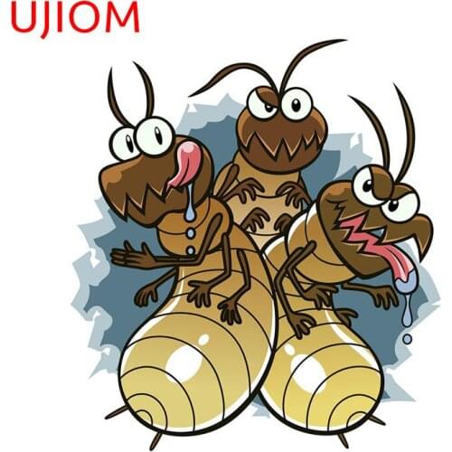 UJIOM Termites Childrens Bedroom Decoration Decals Home Decoration Bedroom Living Room Decorations Wall Stickers Wallpaper