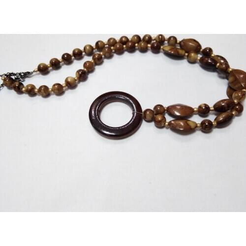 Decorative necklacebeaded chain pendant cord sunglass retainer eyeglass holder