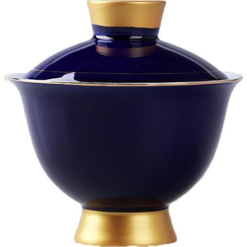 Chinese Traditions Gaiwan Ceramics Tea Set KungFu Tea Cups Porcelain Tea Bowl Tureen for Travel Kettle Drinkware Tools 180ml