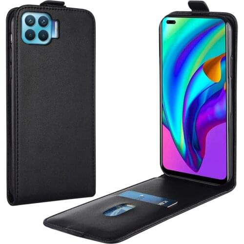 Flip Up and Down Leather Case for OPPO A93 4G CPH2121 CPH2001 CPH2021 Vertical Cover for OPPO A 93 4g Case Phone Bag