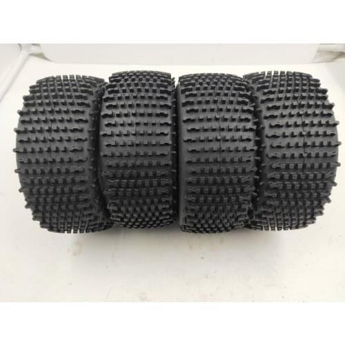 Small Nail Front or Rear Tire Skin 185X75 for 1/5 Hpi Rovan Km Mcd Baja 5t 5sc Losi 5tve-t RCMK LOST DBXL Truck Rc Car PART